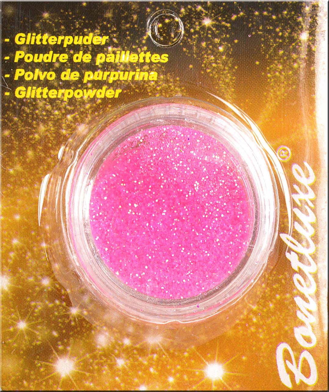 Boite de paillettes - Rose