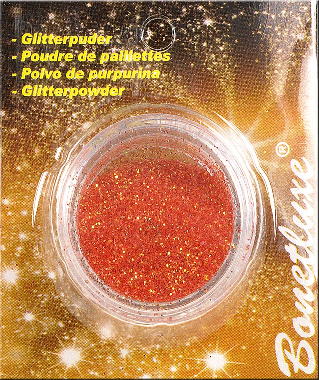 Boite de paillettes - Rust-Red