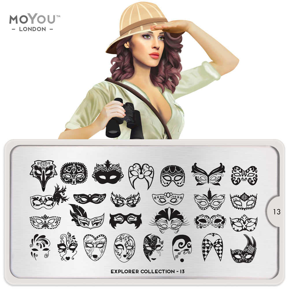 Plaque Stamping Explorer 13 - MoYou London