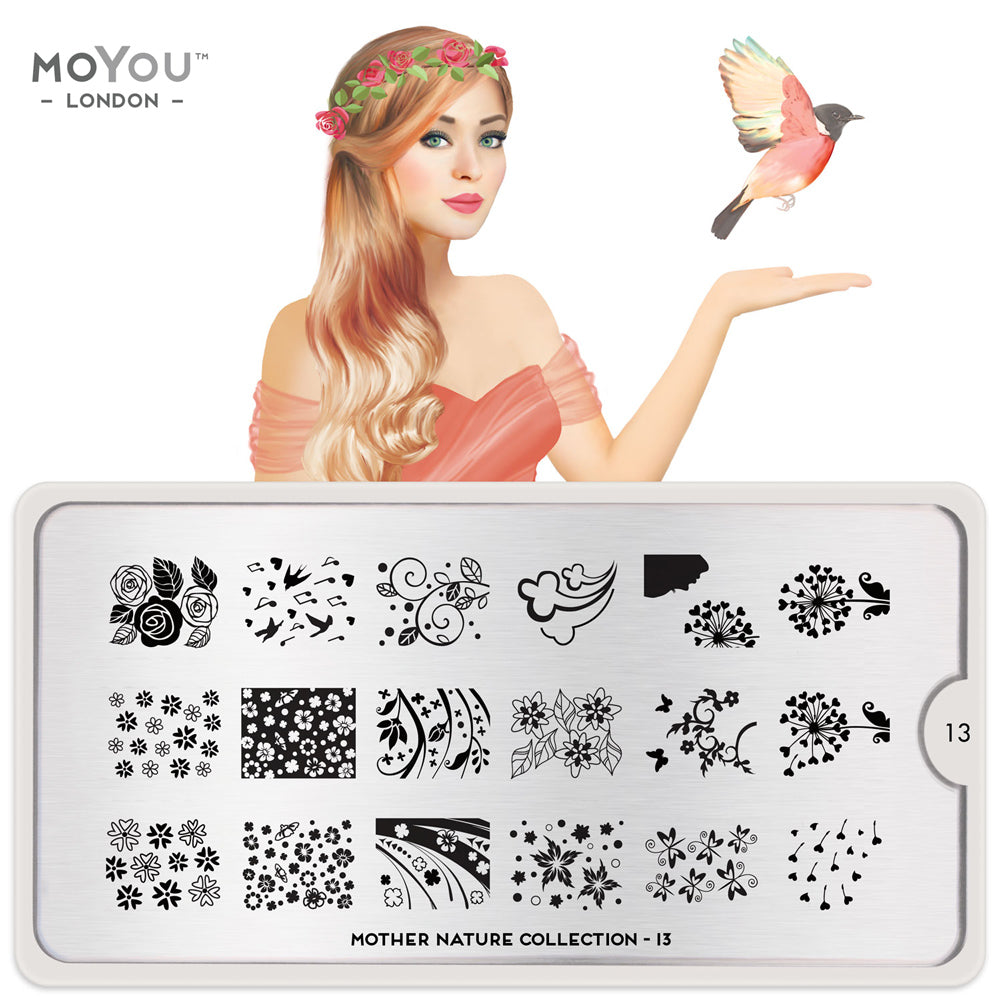 Plaque Stamping Mother Nature 13 - MoYou London