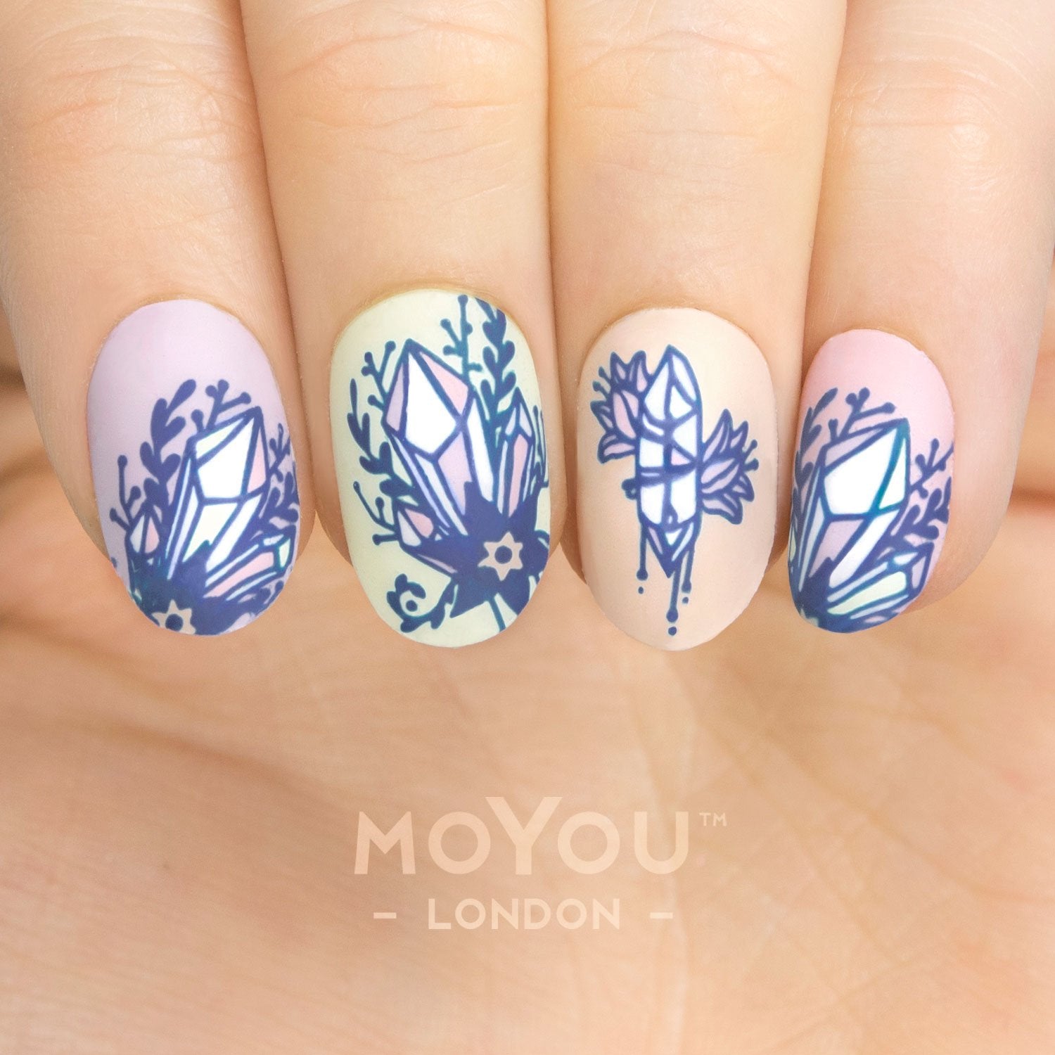 Plaque Stamping Crystal 01 - MoYou London