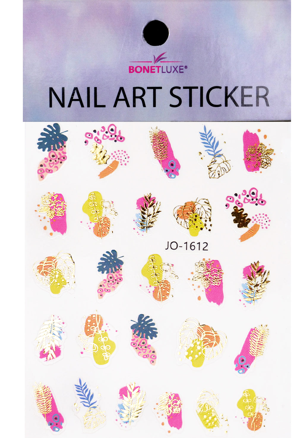 Nail Sticker Abstract Flowers 3