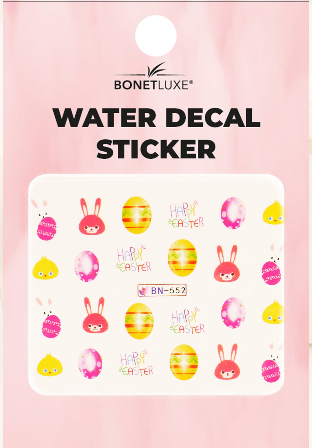 Water Decal Happy Easter 1