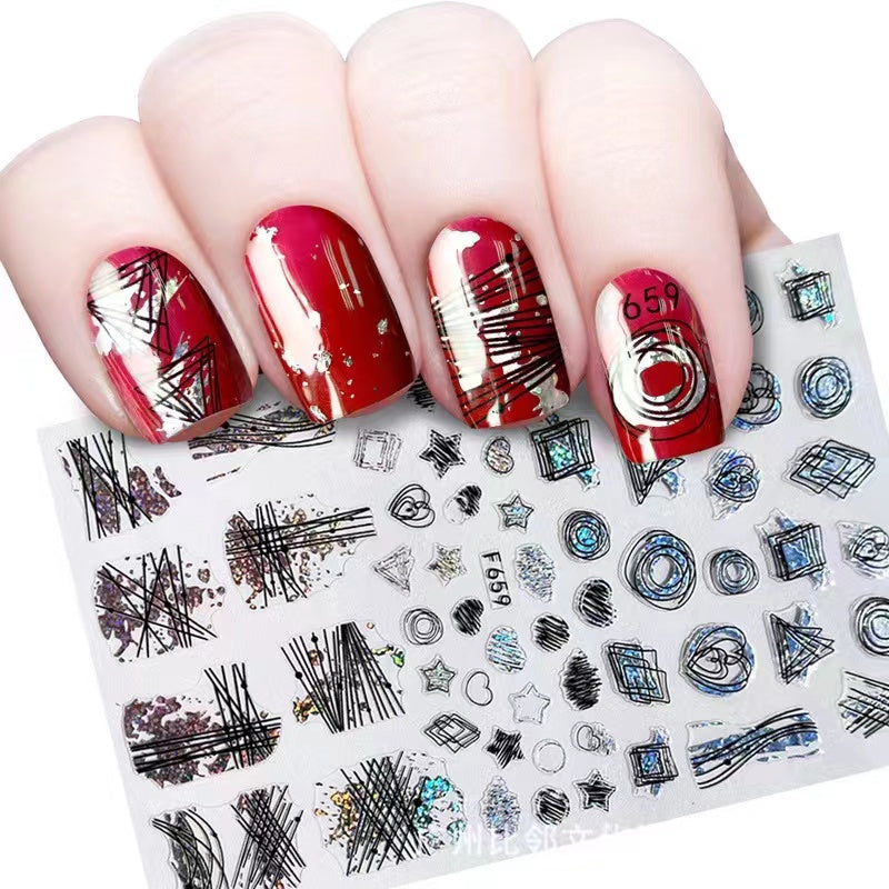 Modern Sticker Geométric 2