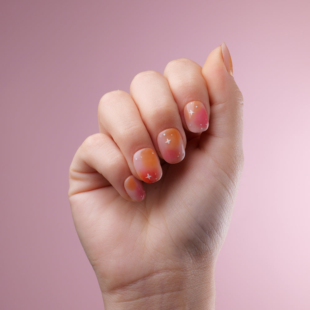 Nail Art Fairy Sunset