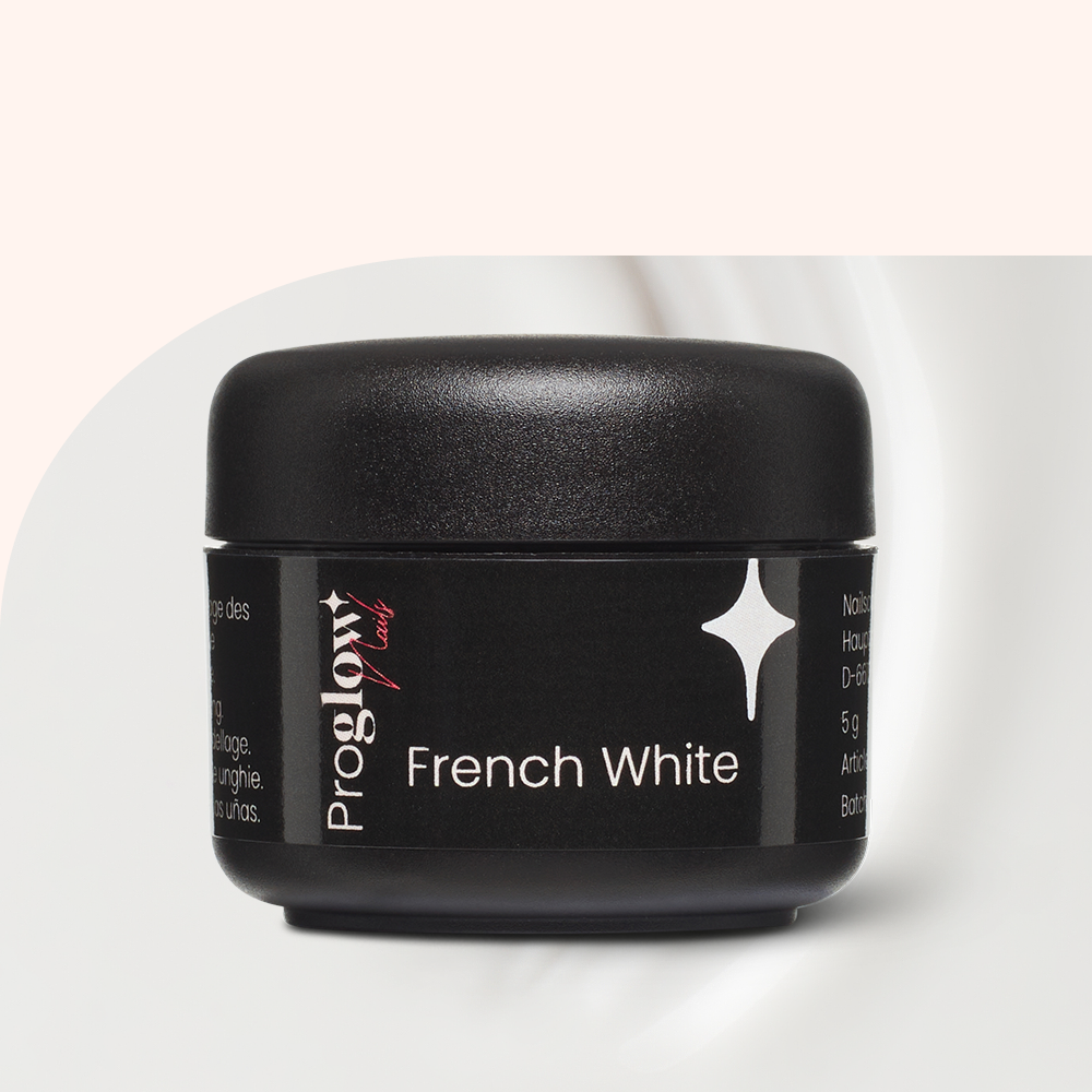 Gel French blanc-neige