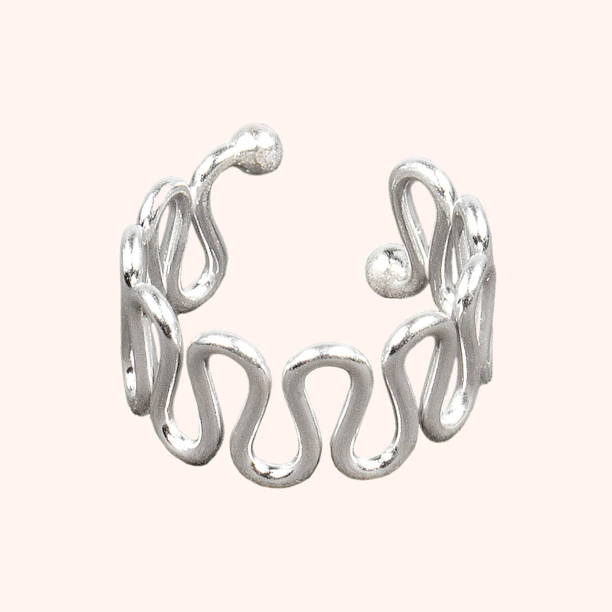 Bague d orteil Elegance argent sterling No. 1