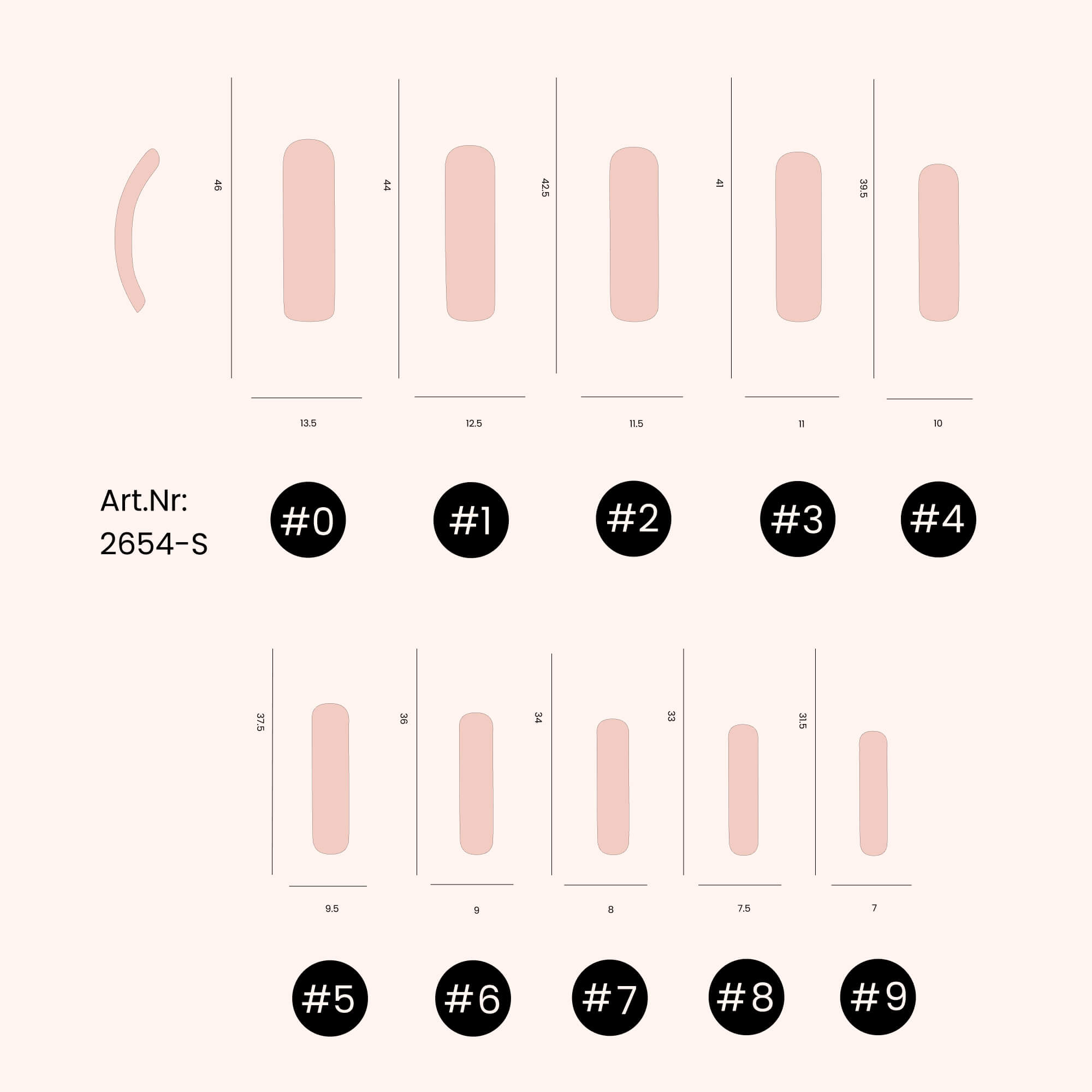 Capsules transparents Griffes (500 pièces)