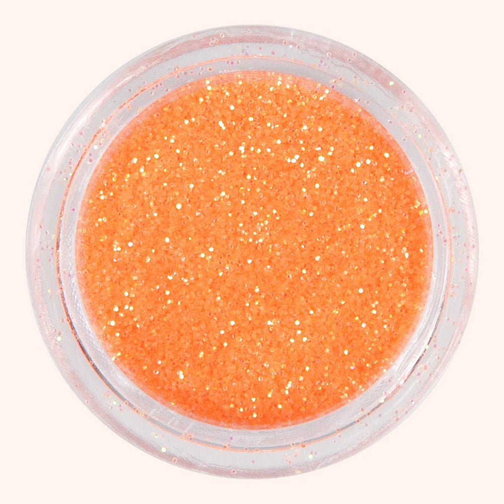 Boite de paillettes - Orange