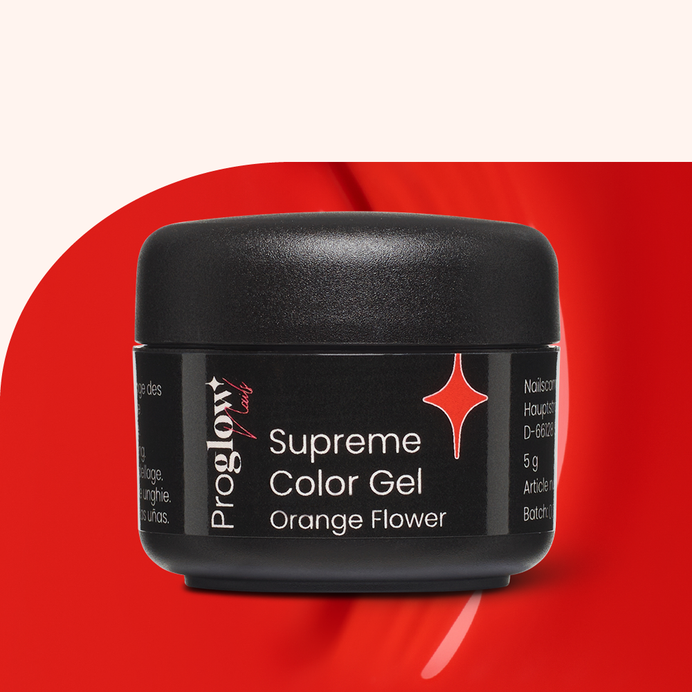 Supreme Color Gel Orange Flower