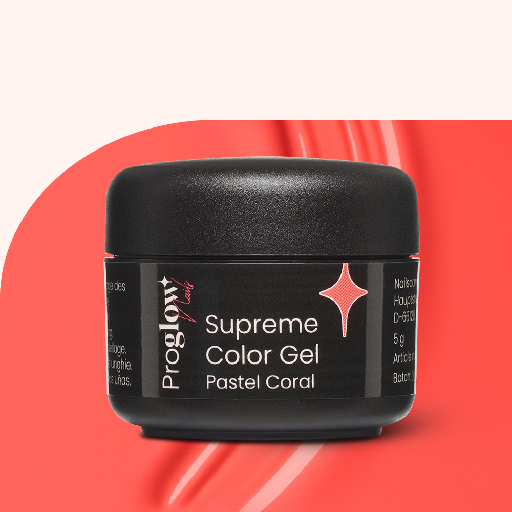 Supreme Color Gel Pastel Coral