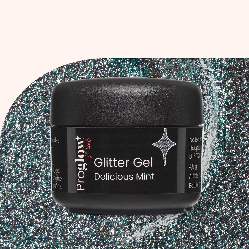 Bonetluxe Glam Glitter Gel Delicious-Mint