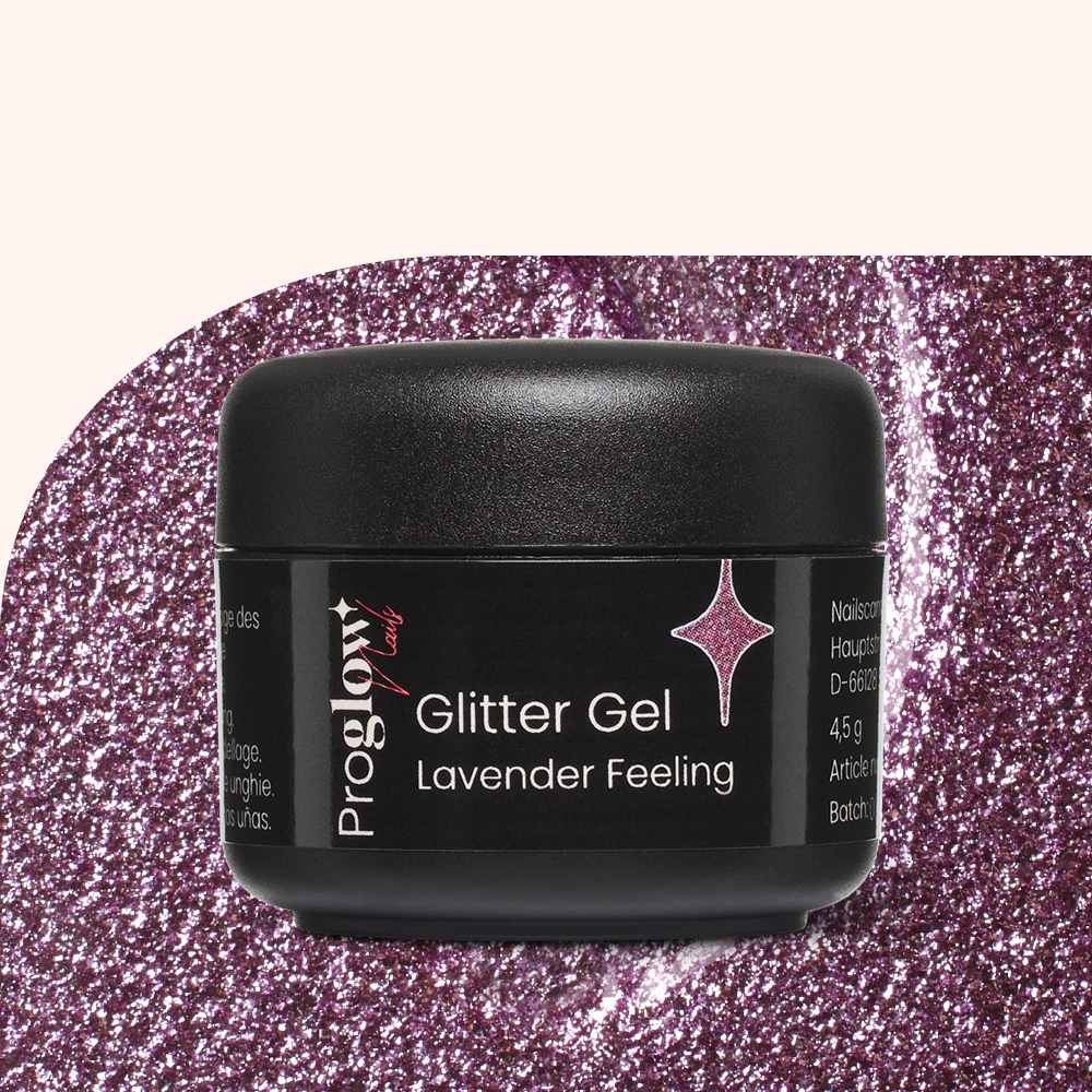 Bonetluxe Glam Glitter Gel Lavender-Feeling