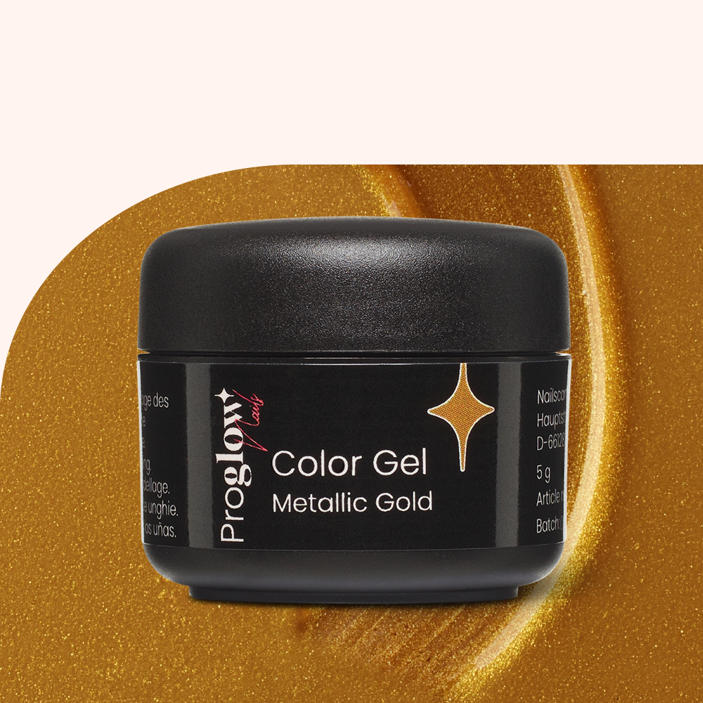 Color Gel Metallic Gold