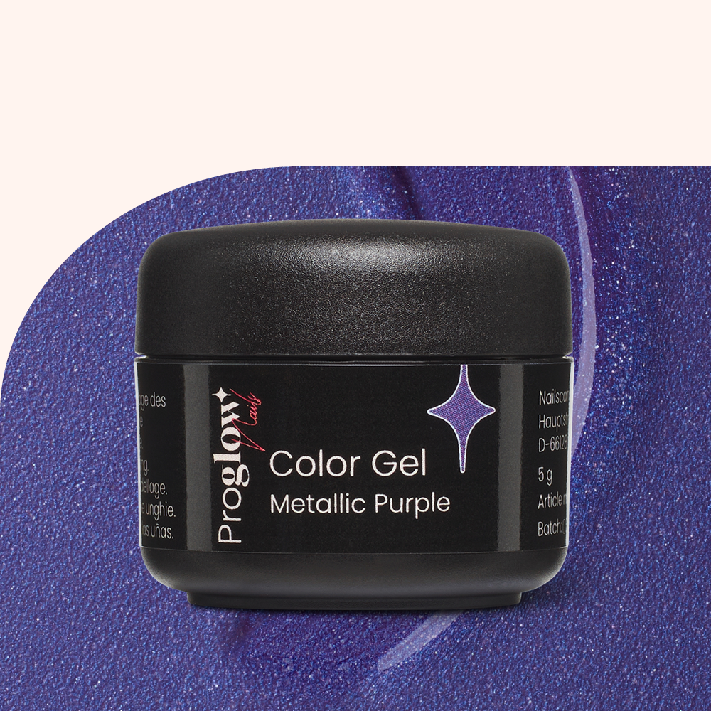 Color Gel Metallic Purple