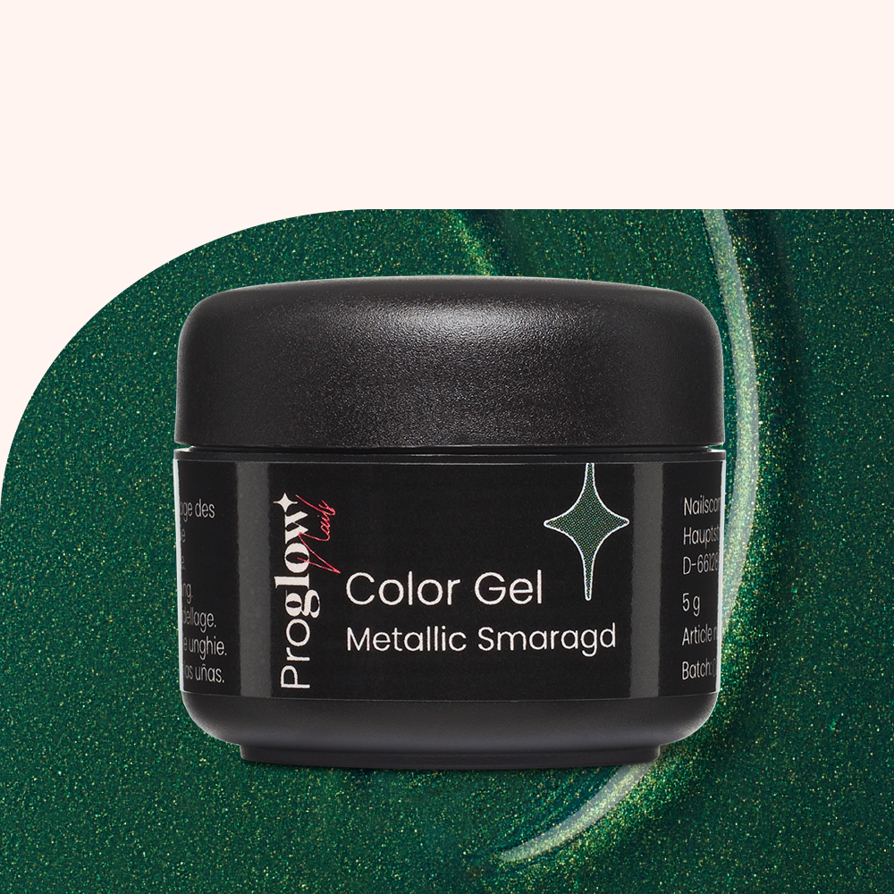 Color Gel Metallic Smaragd