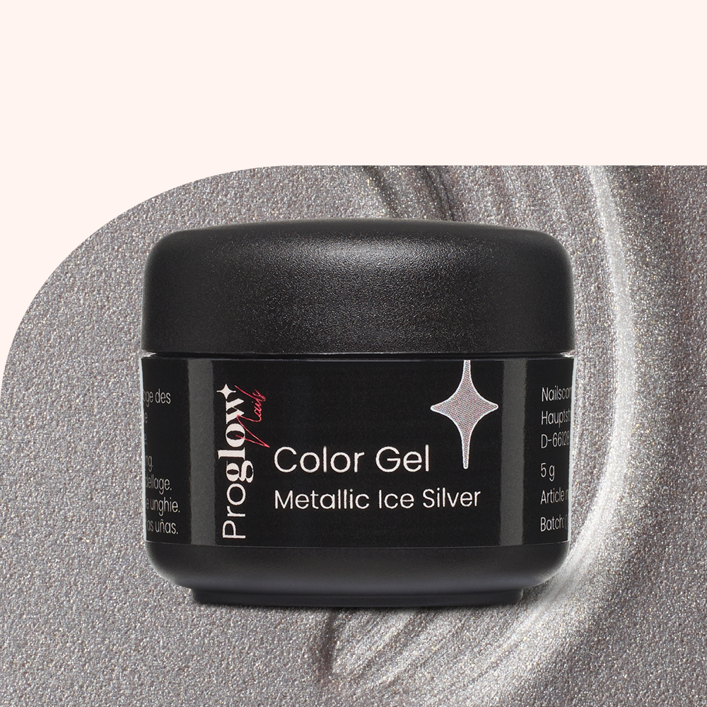 Color Gel Metallic Ice Silver