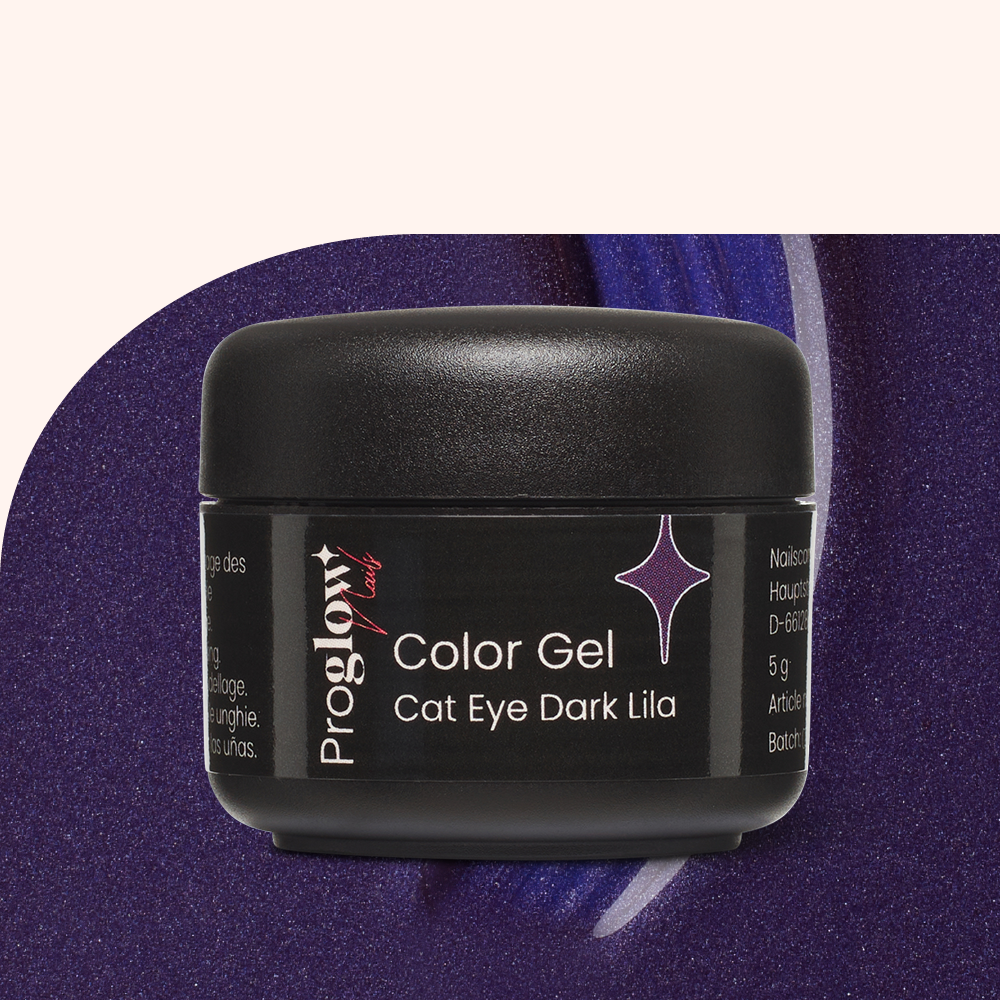 Color Gel Cat Eye Dark Lila