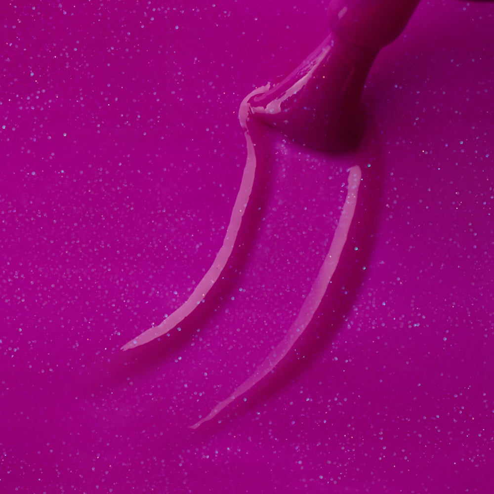  Gel Polish VSP Neon Purple Glitter 2