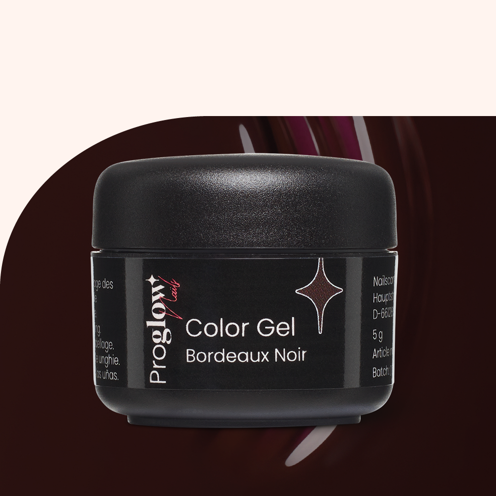 Color Gel Bordeaux Noir