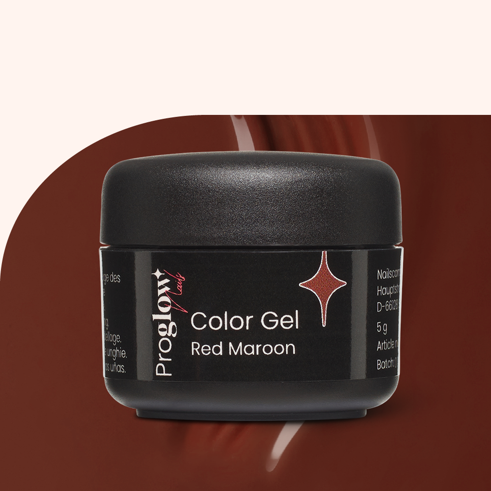 Color Gel Red Maroon