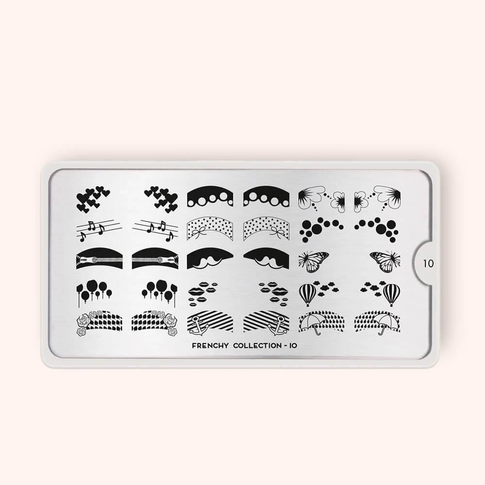 Plaque Stamping Frenchy 10 - MoYou London