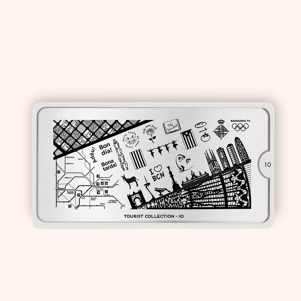 Plaque Stamping Tourist 10 - MoYou London