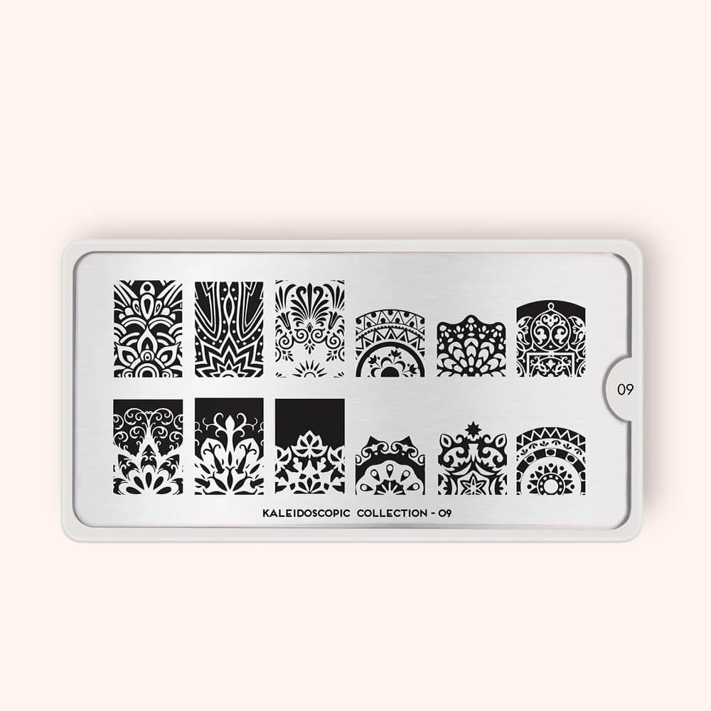 Plaque Stamping Kaleidoscope 09 - MoYou London
