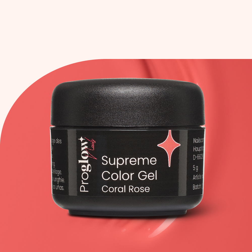 Supreme Color Gel Coral Rose