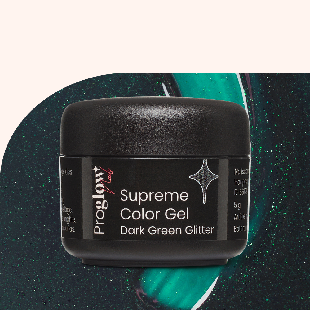 Bonetluxe Supreme Colorgel Dark-Green Glitter