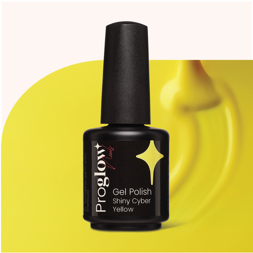 5346 Gel Polish VSP Shiny Cyber Yellow vernis semi permanent jaune