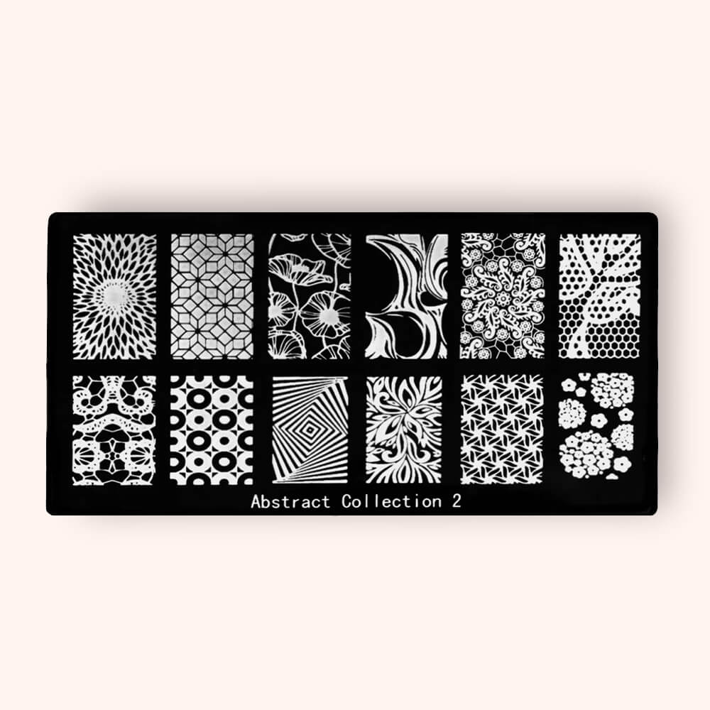 Stamping Plate Abstract Collection 2