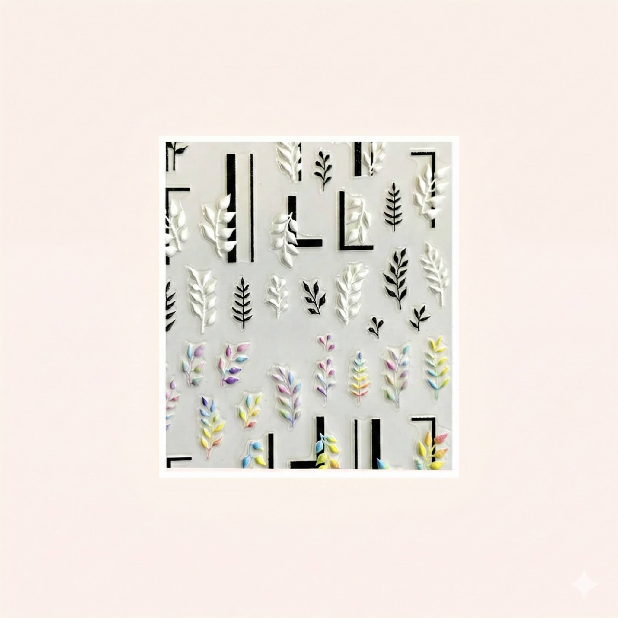 5D Sticker Flower Spray