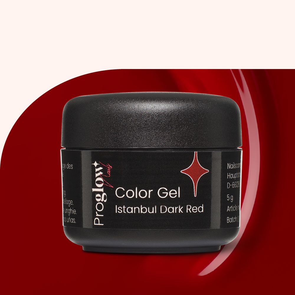 Color Gel Istanbul Dark Red