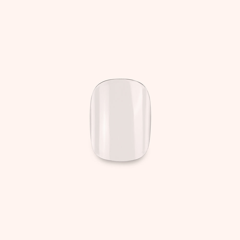 Soft Gel Nail Tips Short Rounded Square Shape 500 en coffret 1