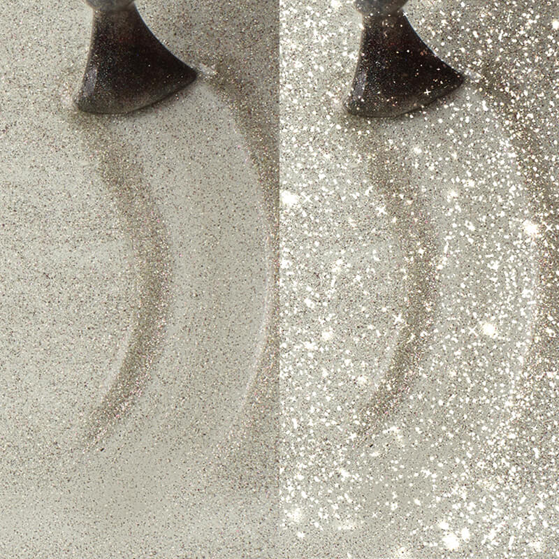 Gel Polish VSP Cat Eye Rose Silver Top Coat - No Wipe