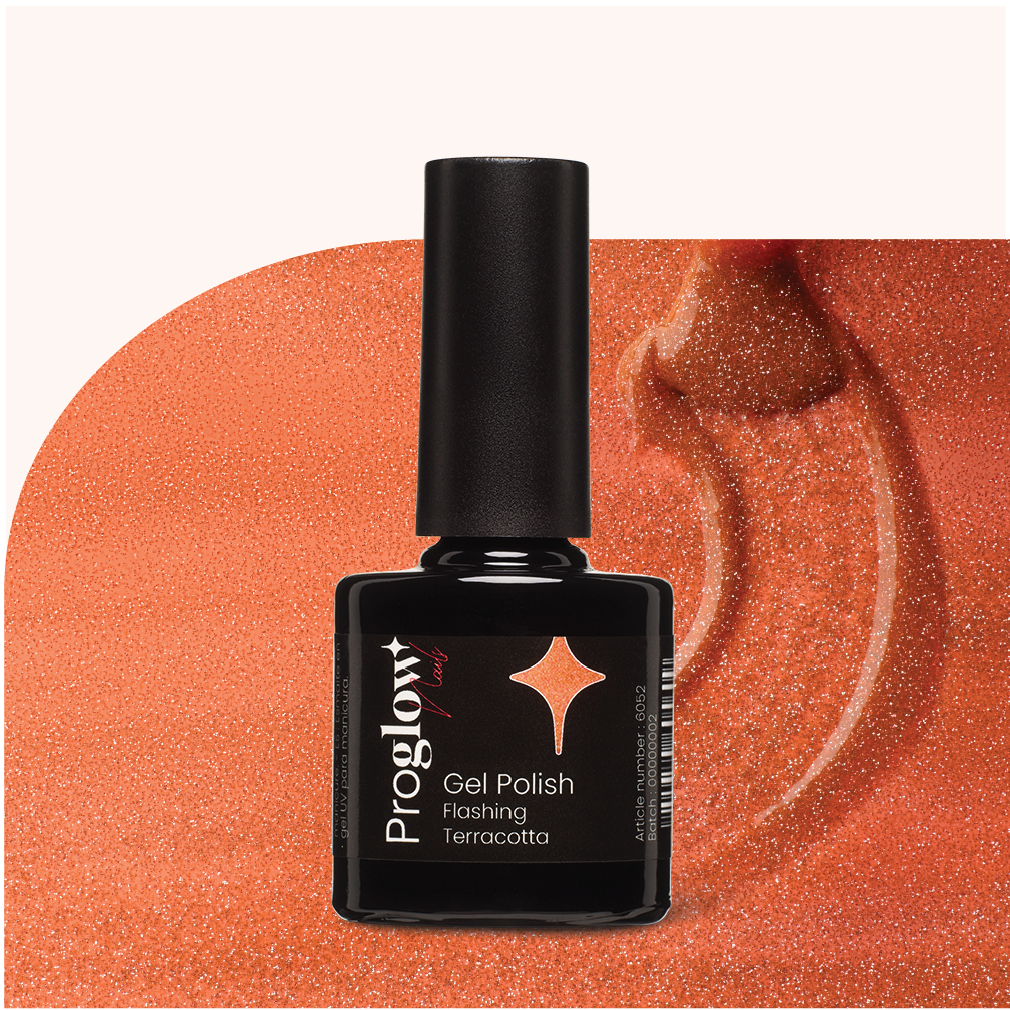 6052 Gel Polish VSP Flashing Terracotta 1