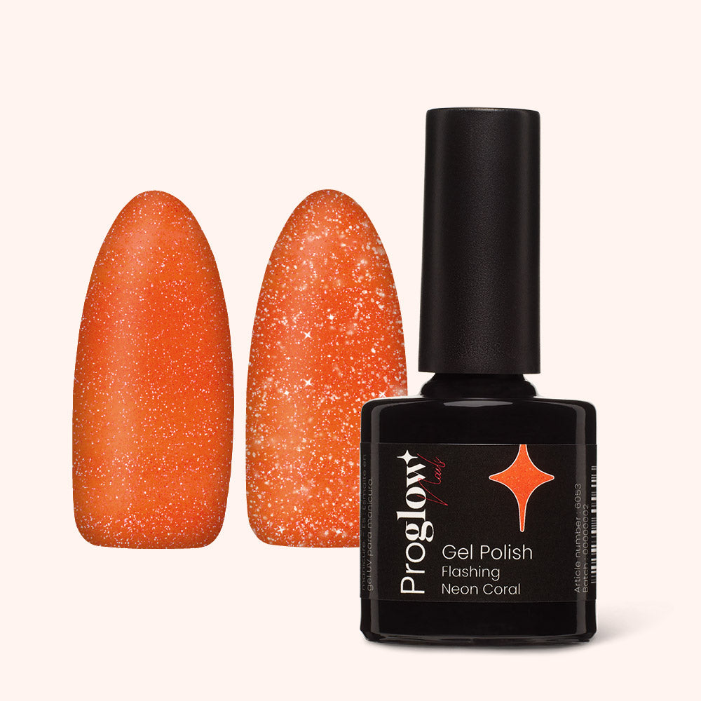 Gel Polish VSP Flashing Neon Coral