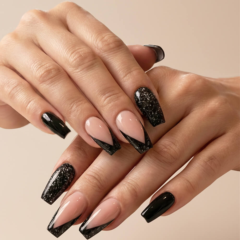 Popits Patch Reversed French Stiletto