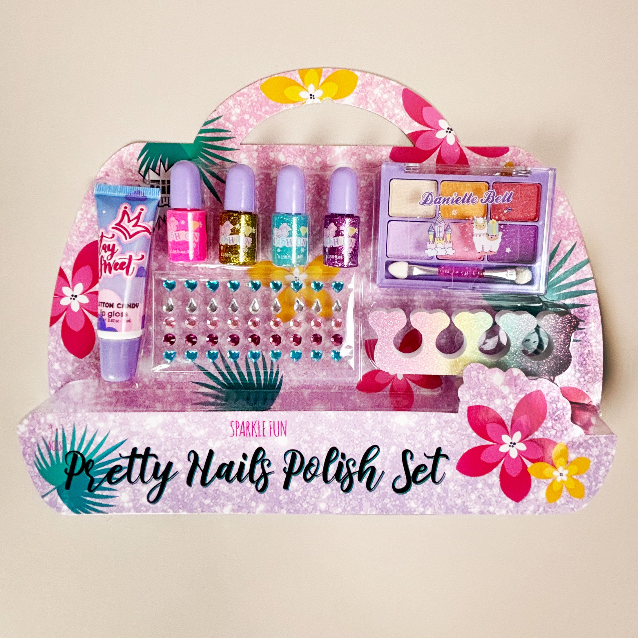 Kit maquillage et vernis pour enfant