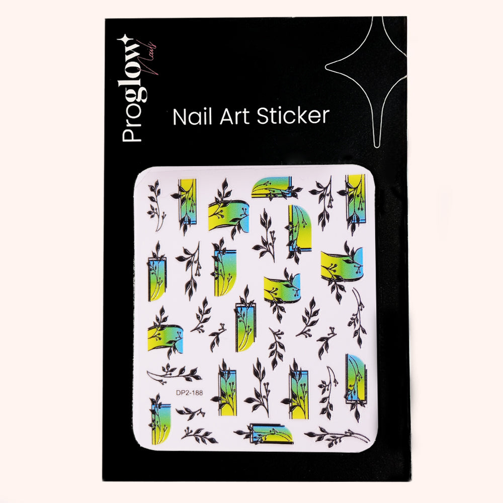 Nail Sticker 3D Leaves