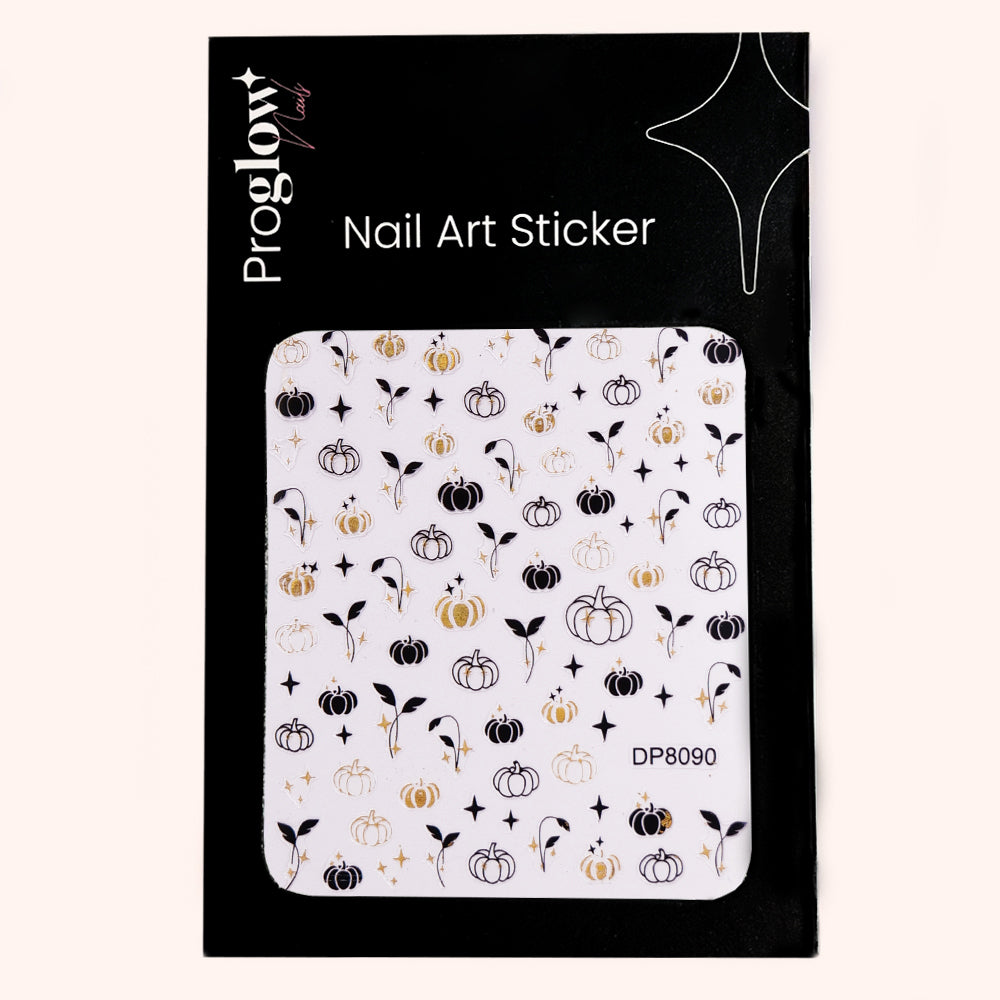 Nail Sticker Pumpkin Season