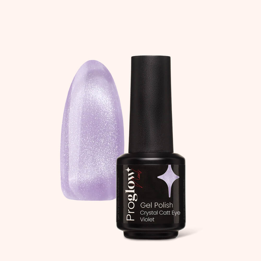Gel Polish VSP Crystal Cat Eye Violet