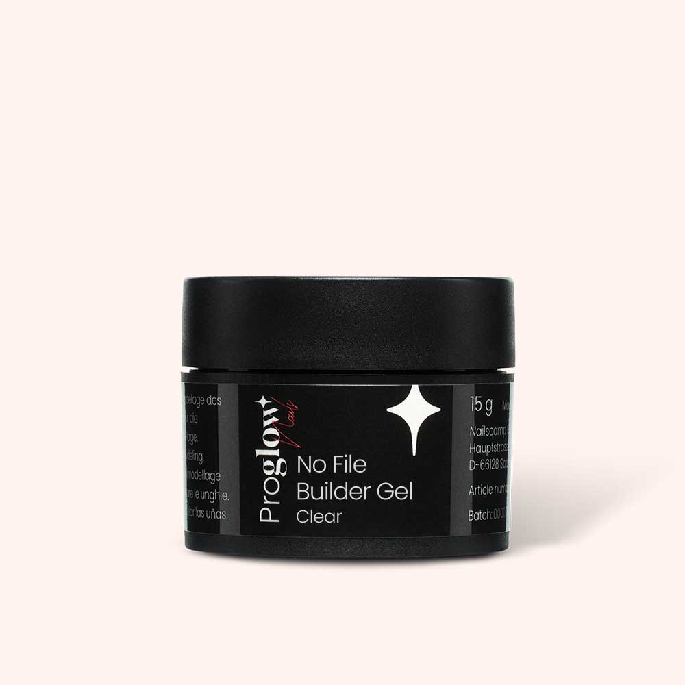 No File Builder Gel - sans Limage - Clear