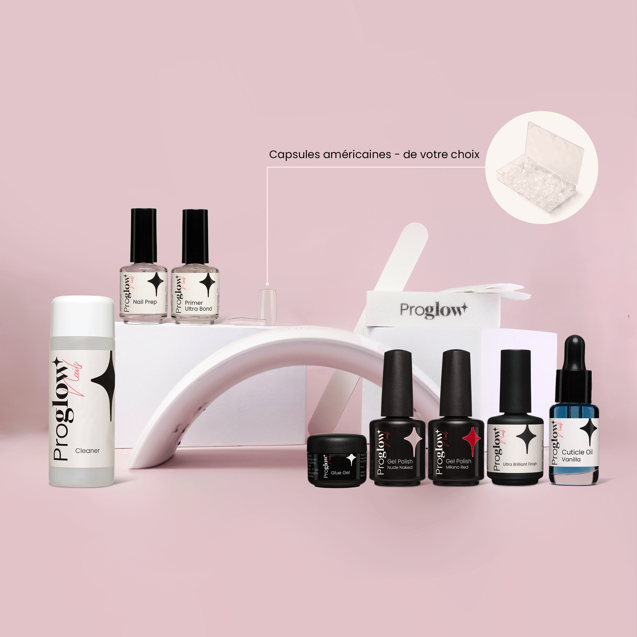 Kit Glue Gel Custom