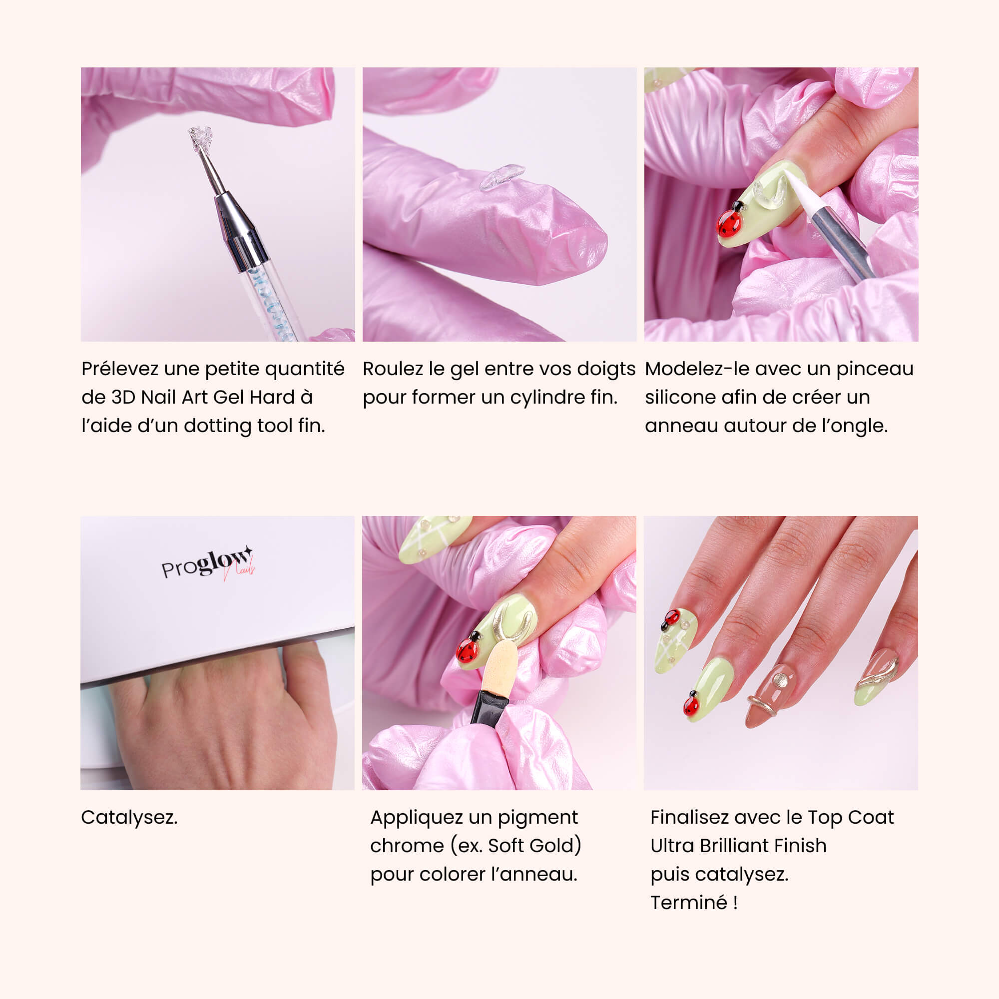 3D Nail Art Gel Hard