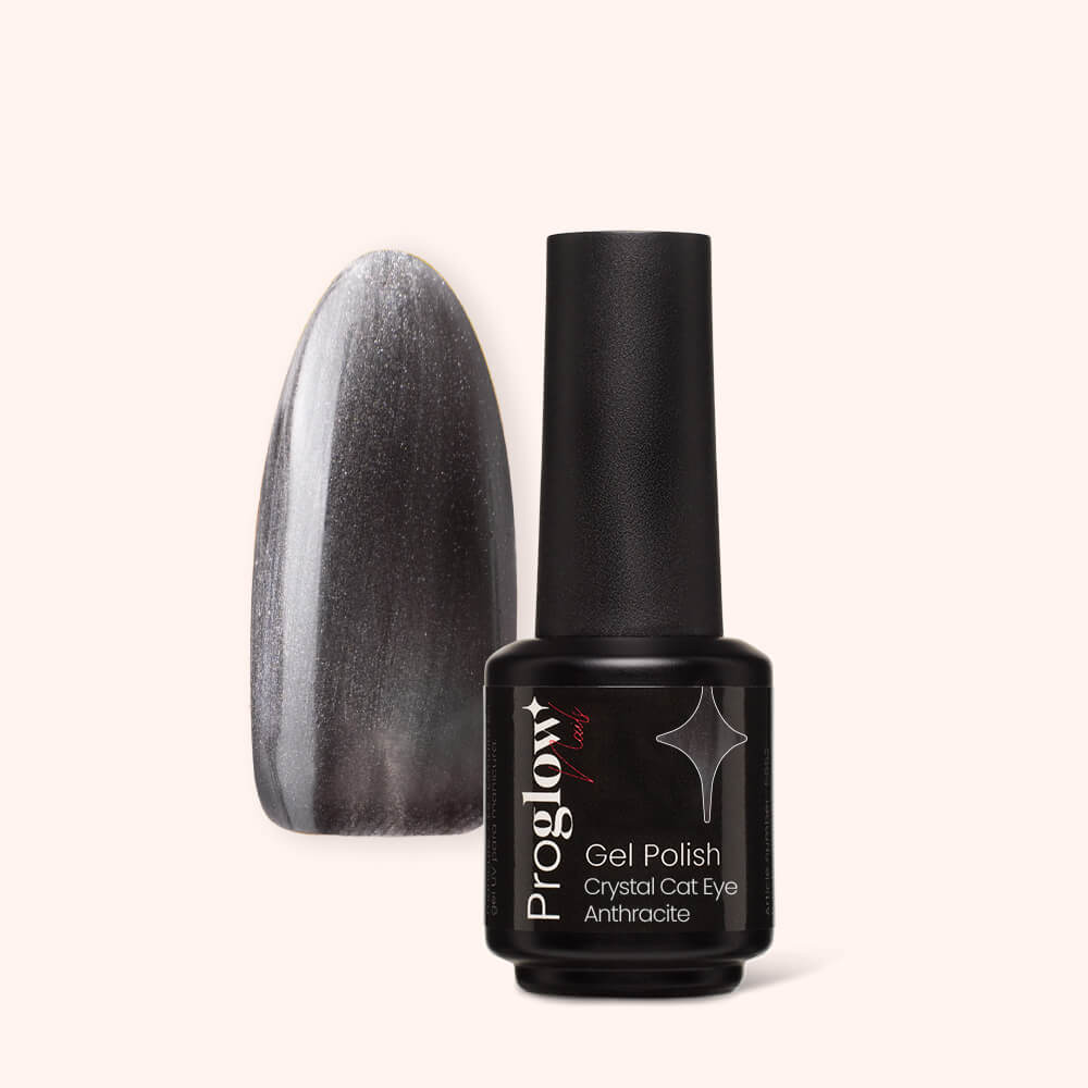 Gel Polish VSP Crystal Cat Eye Anthracite