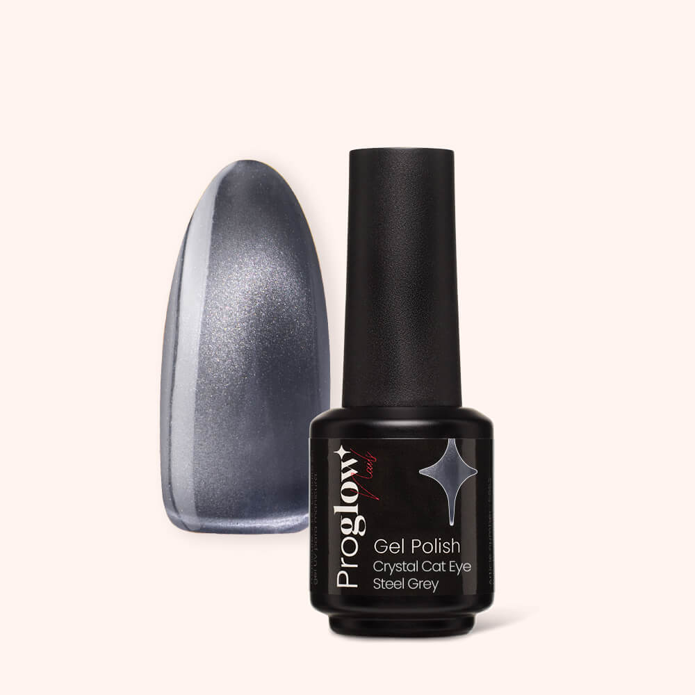 Gel Polish VSP Crystal Cat Eye Steel Grey