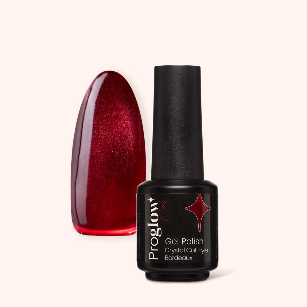 Gel Polish VSP Crystal Cat Eye Bordeaux