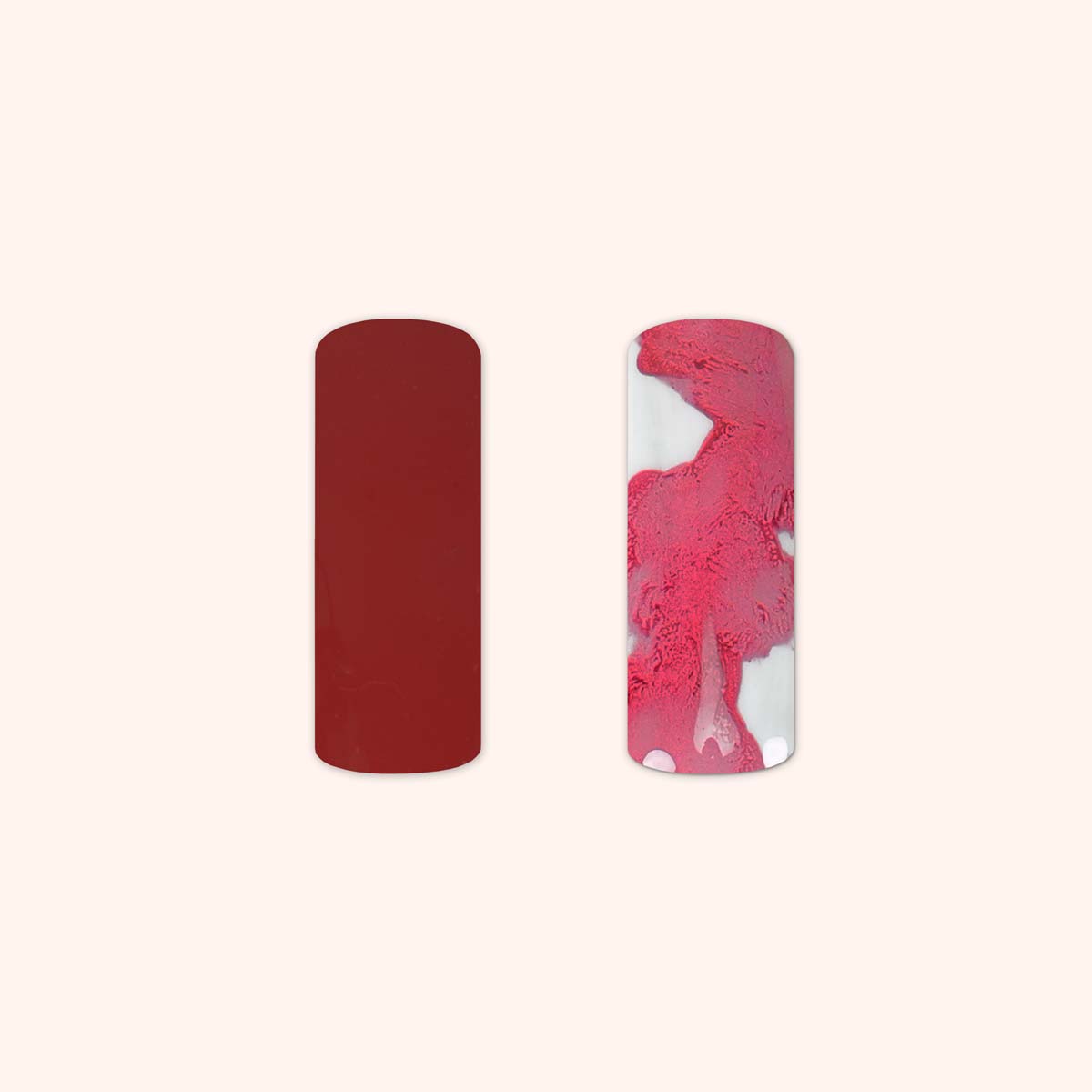 Aquarell Color Dark Red